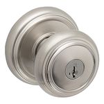 Baldwin 354ATK RDB 15 SMT CP 6AL Alcott Entry Knob Featuring SmartKey, Satin Nickel