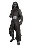 Mens Deluxe Kylo Ren Costume Full Suit New Version V3 with Belt & Gloves 2016 (M)