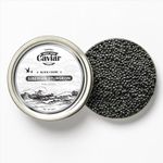 GREAT TASTE CAVIAR Siberian Sturgeon Malossol Black Caviar - Premium Quality, Luxury Fresh Gourmet Fish Roe, 1.76 oz/50 g - OVERNIGHT GUARANTEED!