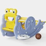 Lifelong 3 in 1 Slide and Rocker with Basketball for Kids | Durable and Safe Playset for Toddlers and Children | Indoor and Outdoor Use | Easy Assembly and Perfect for Fun & Activity (LLCCRS01)