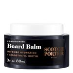 Scotch Porter Conditioning Beard Balm for Men | Hydrates, Smooths, Adds Shine & Tames Flyaway Hair | Formulated with Non-Toxic Ingredients, Free of Parabens, Sulfates & Silicones | Vegan | 3oz Jar