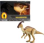 Jurassic World The Lost World Hammond Collection Parasaurolophus Dinosaur Action Figure, 12in Long with 20 Movable Joints, Gift and Collectible​