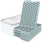 WIBIMEN Mini Ice Cube Trays,104x4PC