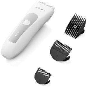 LADYSPOT™ Hair Finishing Trimmers, Electric Shaver for Women, Hair Trimmer for Womens, Shaving & Grooming Sets Kit with 3 Guard and Replaceable Ceramic Blade Heads, Waterproof Wet/Dry(White)