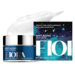 Fiora Advanced Retinol Night Cream With Collagen & Hyaluronic Acid | Deep Moisturizer for Wrinkles, Fine Lines & Dry Skin | Firms & Hydrates | Lightweight & Non comedogenic | for Women & Men | 50g