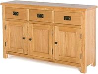 Surrey Oak Large Sideboard Cabinet
