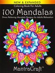 Coloring Book For Adults: 100 Manda