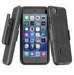 Encased iPhone 7/8/2020, 2022 iPhone SE Belt Clip Case with ClikLock Holster - Black