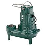 Zoeller 267-0002 115-Volts 1/2 Horse Power Model N267 Waste-Mate Non-Automatic Cast Iron Single Phase Submersible Sewage/Effluent Pump