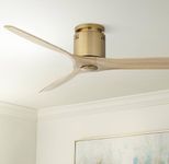 Casa Vieja 52" Windspun Soft Brass 