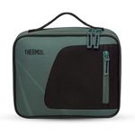 Thermos Radiance 4L Insulated Lunch Bag Rock Cap Green – Compact Cooler Bag with Leak-Resistant Food-Safe Lining, Heat-Sealed Interior, Wipe-Clean & Durable Design with Storage Pocket