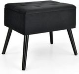 Giantex Velvet Storage Ottoman, Fli