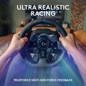 Logitech G923 Racing Wheel – Black
