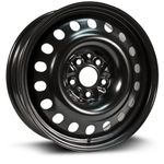 RTX, Steel Rim, New Aftermarket Wheel, 17X7, 5X114.3, 64.1, 45, black finish X47564