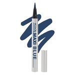 INCOLOR Ic058 Maxi Matte Eyeliner, Long Lasting, Light Weight, Smudgeproof Sketch Pen Eyeliner For Girl & Women, 2G (Blue)