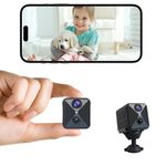 Security Camera,Wireless Indoor Camera,Upgraded 2K Security Nanny Camera,WiFi Surveillance Mini Camera,Cloud & SD Storage,AI Motion Detection,Clear Night Vision,100 Days Standby Battery Life