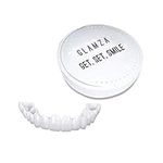 Get Set Smile GLAMZA Whitening Teeth Snap Cap On Instant Comfortable Flex Perfect Veneers White