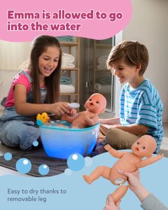 BABY born Emma Doll 43cm – Soft Body Baby Doll for Kids