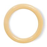 Nylabone Dura Chew Giant Ring Extreme Tough Dog Chew Toy, Original Flavour, Large, for Dogs Up to 23 kg,White