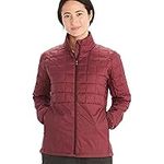 Marmot Women Wm's Echo Featherless Hybrid, Insulated hiking jacket, water-repellent functional jacket, breathable quilted jacket, windproof outdoor jacket, Port Royal, M