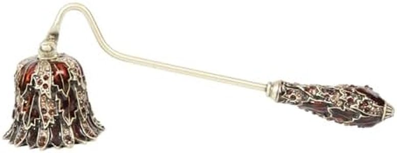 bordorsse Candle Snuffer, Candle Extinguisher with Long Durable Handle, Vintage Wax Snuffer, Decorative Wick Snuffer, Perfect for Candle Lovers as Gifts