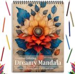 Mandala and Nature Coloring Books f