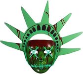 Trick Or Treat Studios The Purge Election Year Lady Liberty Adult Light Up Injection Mask