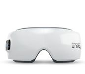 UltraCare PRO UNIQ Eye Massager - 1 Year Warranty - Heat Compression - Air Pressure - Vibration Massage - Bluetooth Speakers - Rechargeable - Eye Relaxation - Improves Sleep - Foldable & Portable