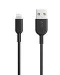 Anker iPhone Charging Cable Powerline II iPhone Cable 0.9 m Lightning Cable, MFi Certified for iPhone XS/XS Max/XR/X/ 8/8 Plus/ 7/7 Plus/ 6s/ 6/6 Plus/ 5S/ 5/ iPad Pro (Black)