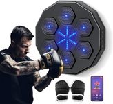 Music Boxing Machine, Boxing Machine Wall Mounted, Musical Boxing Machine with Gloves, Boxing Machine Wall Mounted Music, Smart Boxing Music Boxing Machine for Home, Gym (with Boxing GLOVES02)