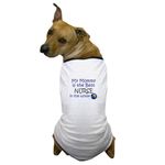 CafePress Best Nurse In The World (Mommy) Dog T Shirt Dog T-Shirt, Pet Clothing, Funny Dog Costume