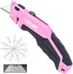 TOPLINE Pink Retractable Utility Knife