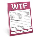 Knock Knock WTF Nifty Note Pad,4 x 5.25-inches