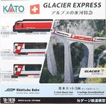 Kato RhB Ge4/4 III Glacier Express Electric Train Pack K10-1816 N Gauge