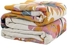 Boho Large Throw Blanket for Bed Co