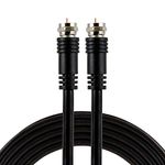 General Electric 33627 RG6 Coaxial Cable, 15ft (Black)