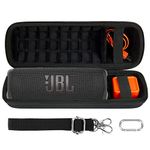 co2CREA Hard Travel Case for JBL flip 6 flip 5 Waterproof Portable Bluetooth Speaker (Case Only,Excluding Speaker)