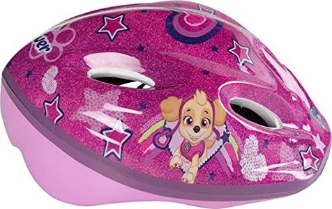 Paw Patrol Caschetto Casque de vélo pour Fille, Fuchsia, 52-56 cm