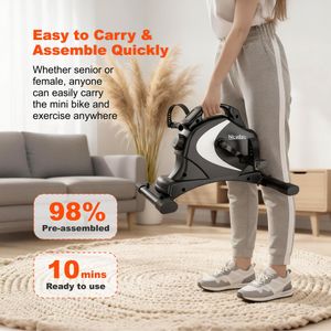 Niceday Mini Exercise Bike – Compact Pedal Exerciser for Home Fitness