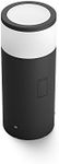 Philips Hue White & Color Ambiance Calla Outdoor Pedestal / Boolard Extension, Smart LED Outdoors Lights (Hue Hub Required, Works with Alexa, Apple Homekit & Google Assistant), Black