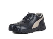 Blackburn Men's Leather Safety Shoes ( 44 Black )