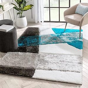Awesh Carpets Luxury Fluffy Rugs Ultra Soft Shag Rug for Bedroom Living Room Kids Room, Child and Girls Shaggy Furry Floor Carpet Nursery Rugs Modern Indoor Home Decorative, 10x14 Feet