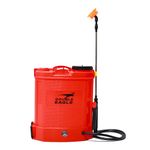 Double Eagle Battery Sprayer Pump for Agriculture – 12L High Pressure Spraying Pump | 12V 8Ah Knapsack Electric Garden Sprayer for Agriculture | Spray Machine for Fertilizer