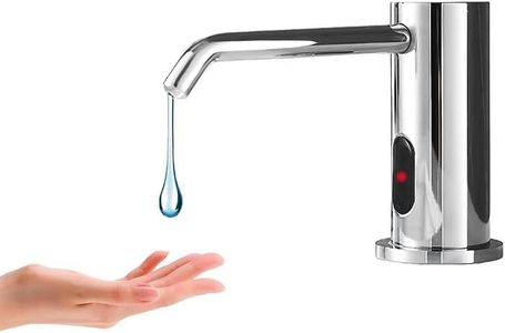 Tesrin Automatic Liquid Soap Dispenser Touchless for Bathroom and Kitchen with 33.81oz/1000ml Upgraded Infrared Sensors Built in Sink Soap Dispenser for Smart Home