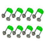 NA 20 Pcs Fishing Rod Bite Alarm Twin Bells Tackle Loud Dual Alert Bells Fishing Bells Clips Suitable For Fishing Enthusiasts