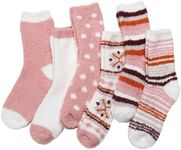 Horuru Fuzzy Socks for Women Fluffy Cozy Slipper Socks Fall Thanksgiving Gifts Christmas