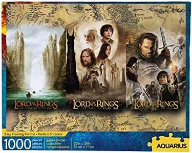 aquarius- Lord of The Rings Puzzle, 65369, Multicolore