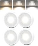 EZVALO LED Puck Lights, 50Lumens, T