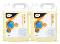 FILO Sodium Hypochlorite 10L (2X5L) - High Strength (14-15%) Brick, Driveway & Patio Cleaner - | Bleaching Agent | Odour Removal | Black Spot Removal & More.