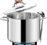 HOMICHEF 12 Quart LARGE Stock Pot w